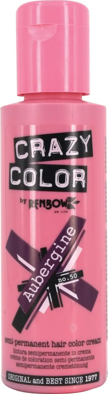 Crazy Color Aubergine 100ml