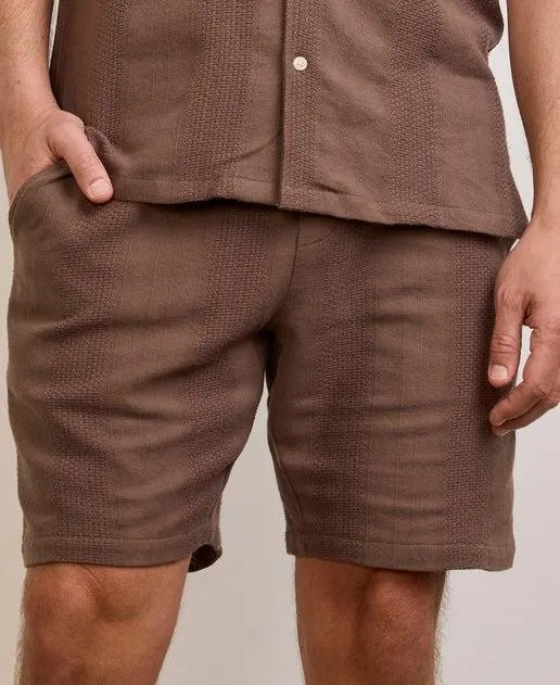 Men's Self Textured Short