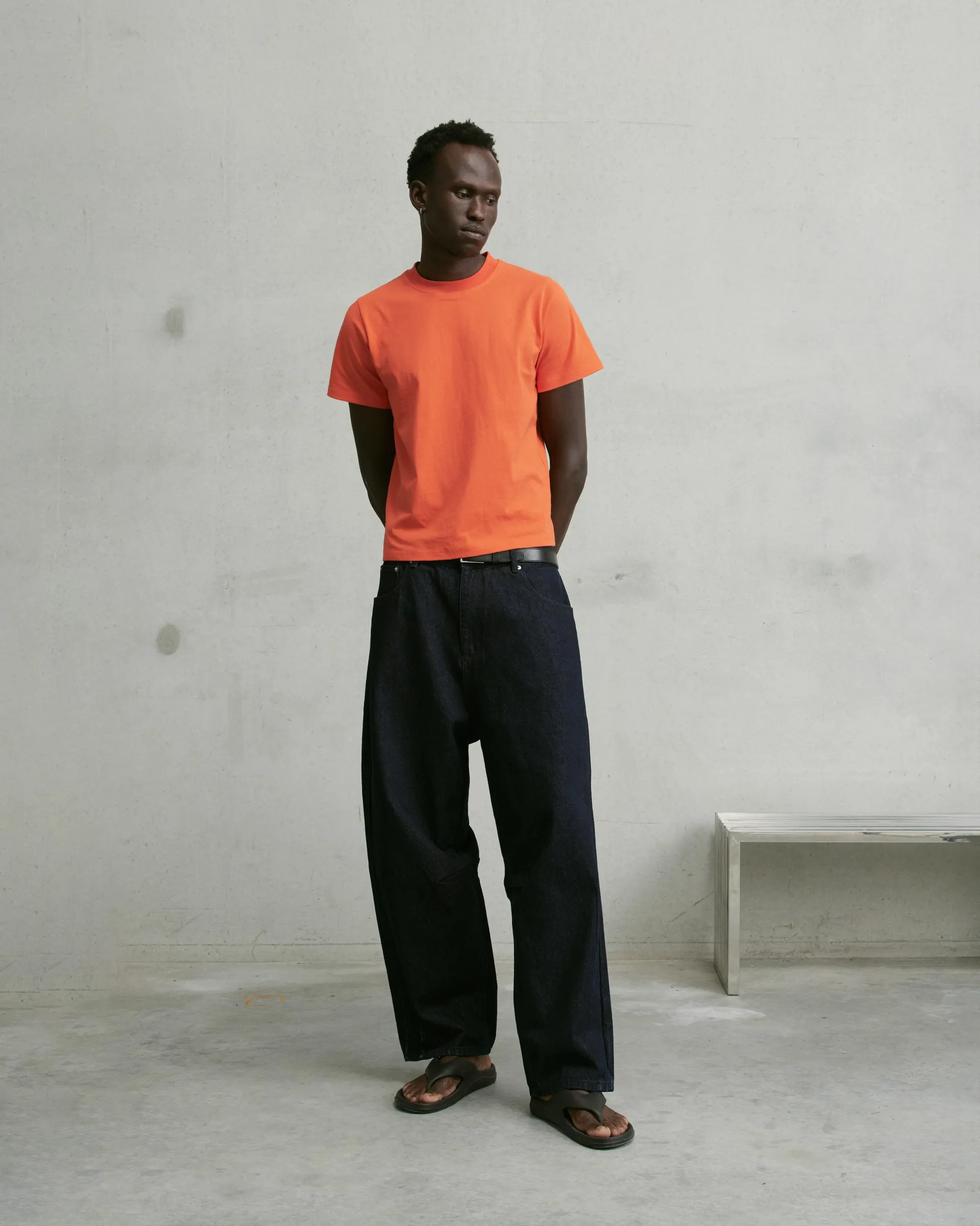 Nothing Shrunken Tee | Persimmon