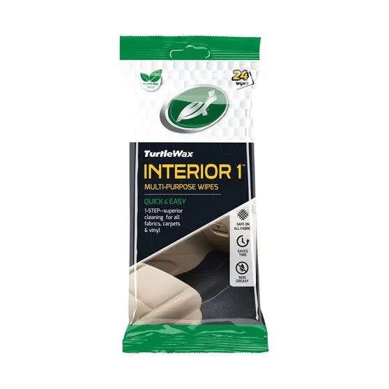 Turtle Wax Interior Wipes 24 Pack
