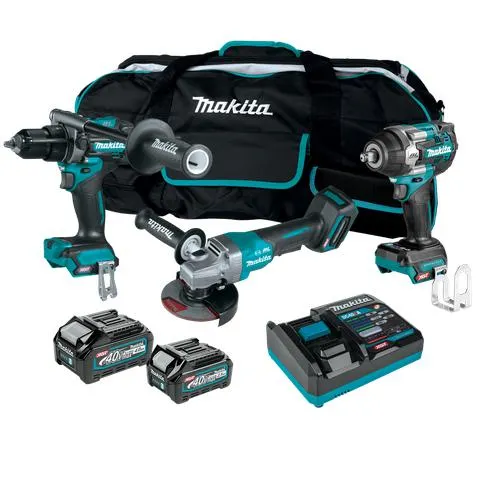 Makita XGT Cordless Brushless 3 Pc Combo Kit 40v 2.5Ah