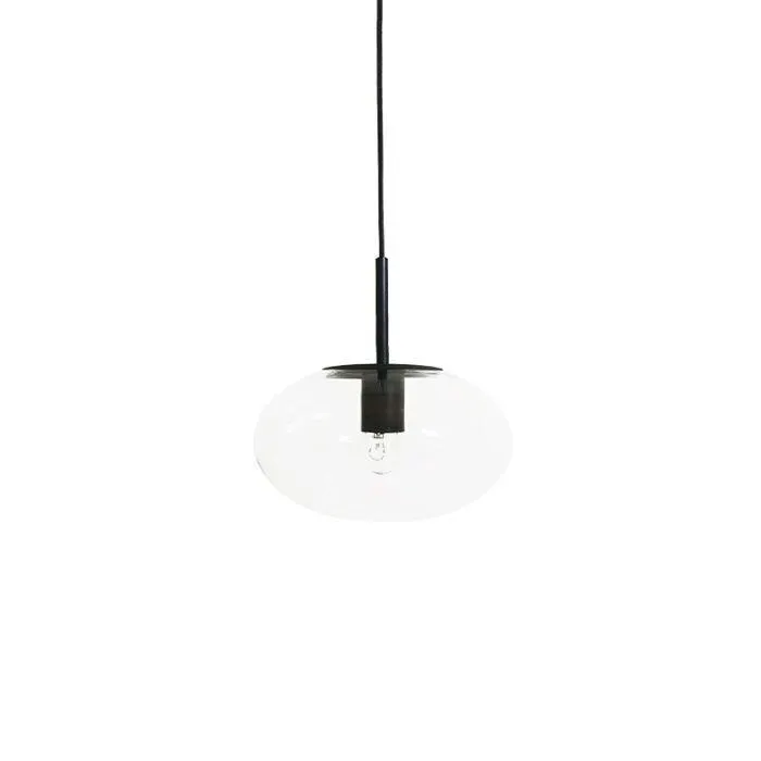 TORONTO MATT BLACK 25CM PENDANT