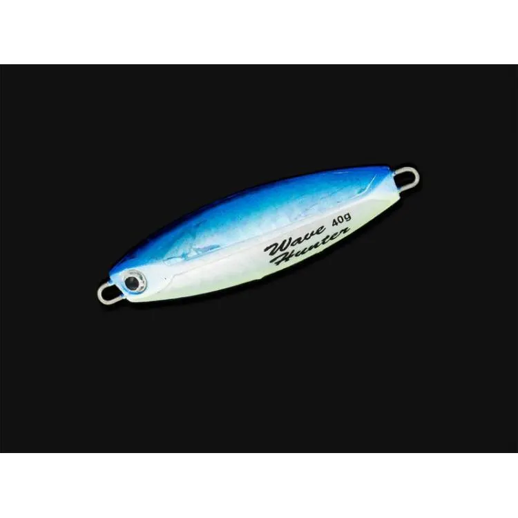 40g Wave Hunter Fishing Jig Metal Lure 60mm - BLUE