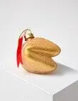 Christmas Shop Glass Ornament, Fortune Cookie