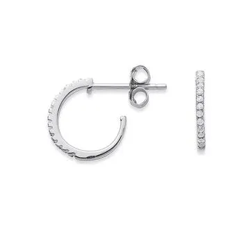 Sterling Silver Cubic Zirconia Earrings