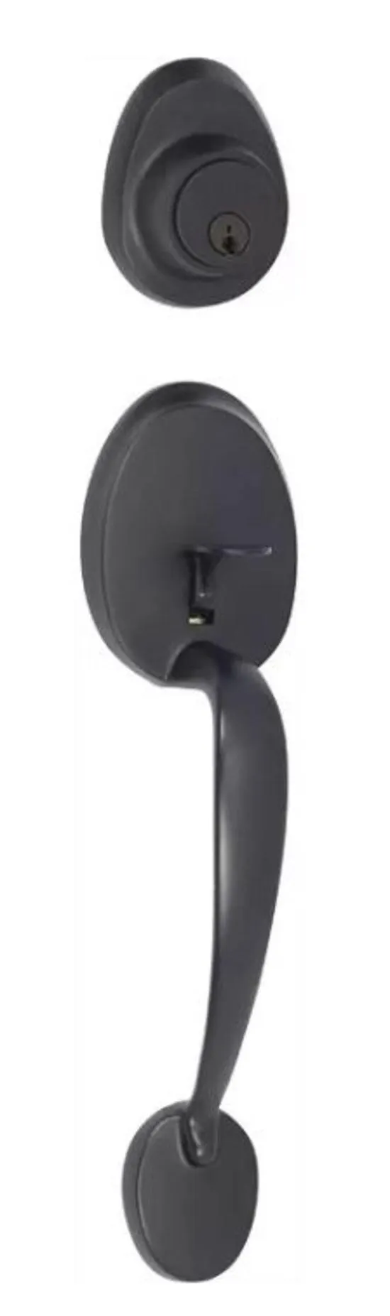 MAYFAIR/HAWTHORN LEVER ENTRANCE HANDLE SET WITH SINGLE/DOUBLE CYLINDER DEADBOLT