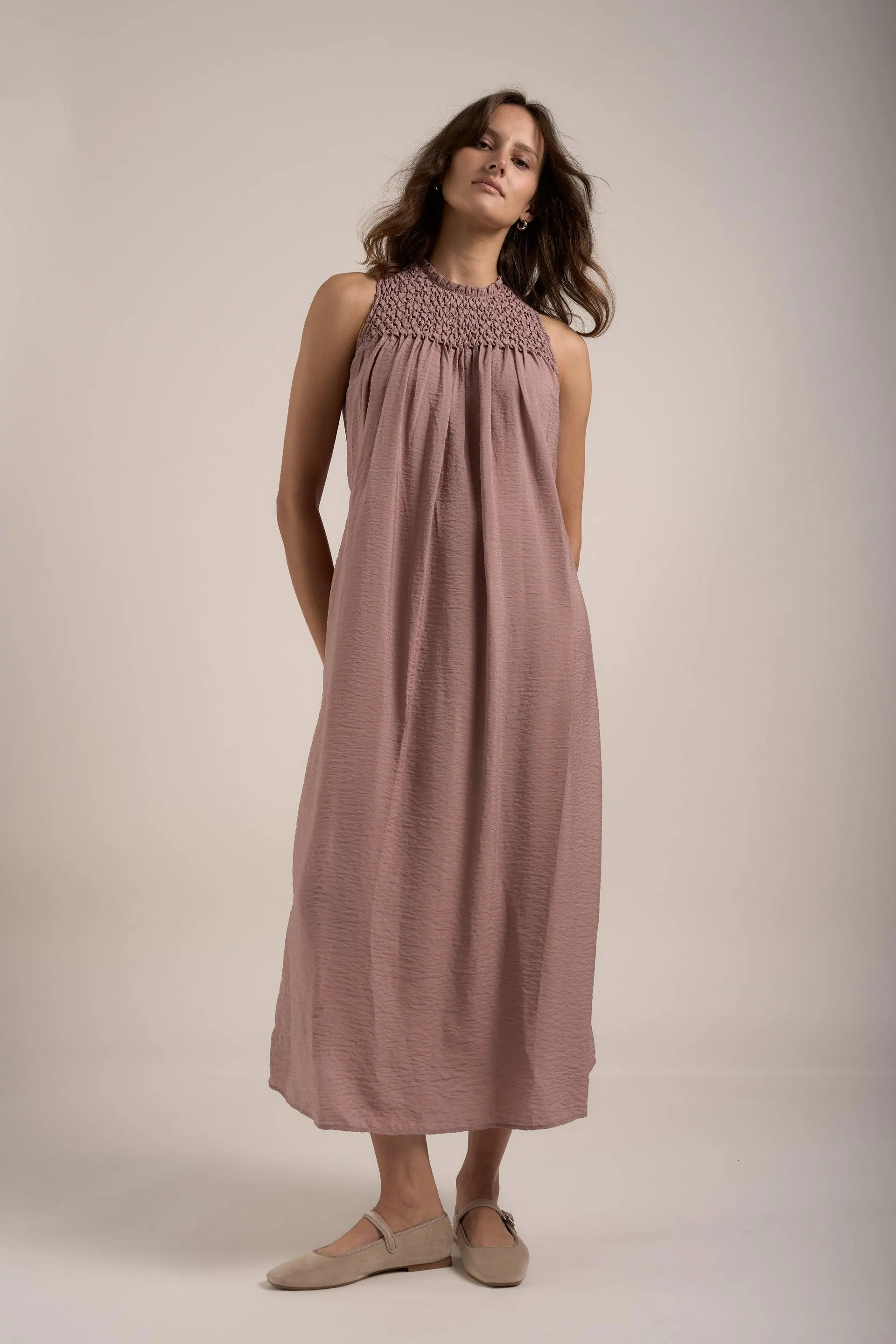 Sherry Smock Detail Dress