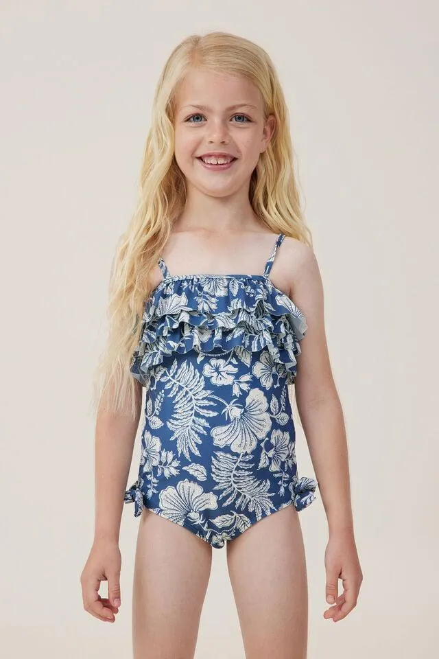 Collab One Piece Ruffle Swimsuit