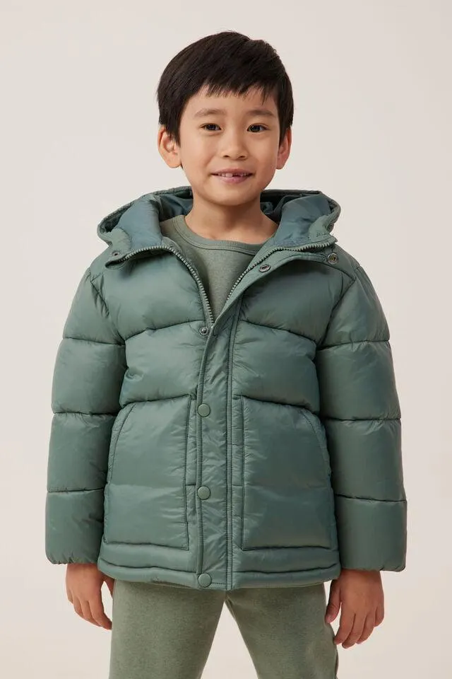 Hunter Hooded Puffer Jacket