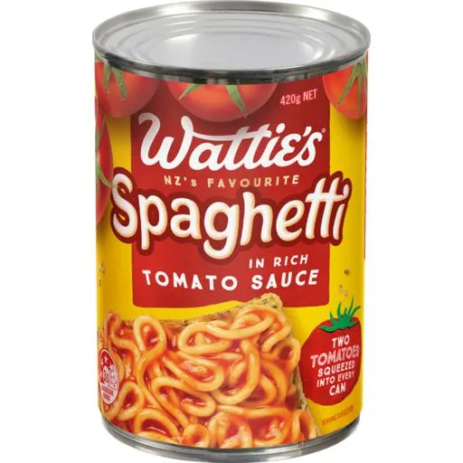 Wattie's Spaghetti Regular 420g