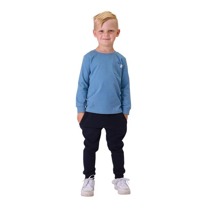 Mobi Minors EDLP Pocket LS Tee