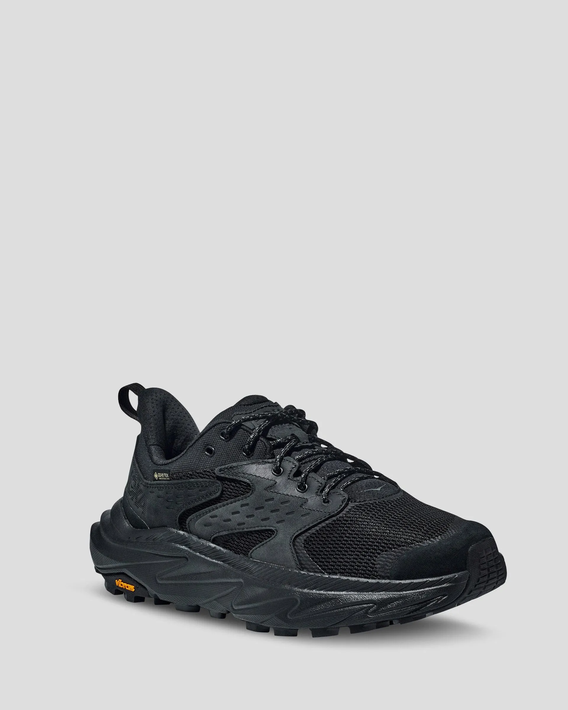 Men's Hoka Anacapa 2 Low GTX Hiking Shoes - Black