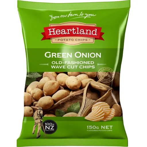 Heartland Potato Chips Green Onion
