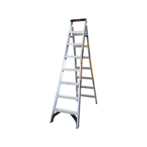 Gorilla 2.4m 180kg 8 Step Silverback Dual Purpose Ladder