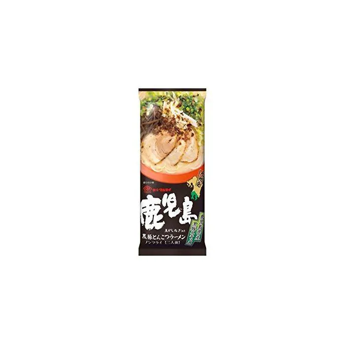 MARUTAI / INSTANT NOODLE BLACK PORK BASE (KAGOSHIMA KUROBUTA TONKOTSU) 185g