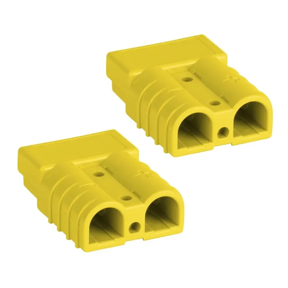 High Current 50A Connector Twin Pack - Yellow