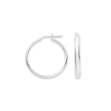Sterling Silver Hoops
