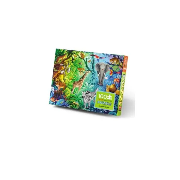 Croc Creek 100 Pc Holographic Puzzle
