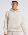 Essential Kanga Pocket Oversize Hoodie in Off White