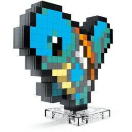 Pokemon MEGA Construction Set Squirtle Pixel Art