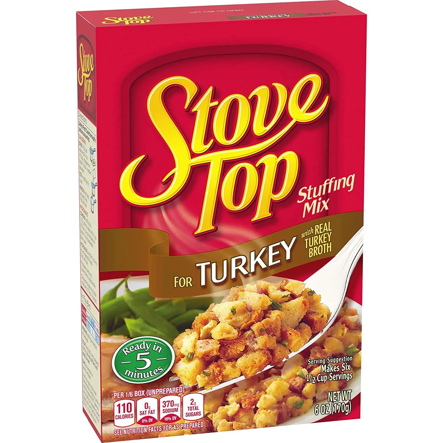 Stove Top Stuffing For Turkey 6oz