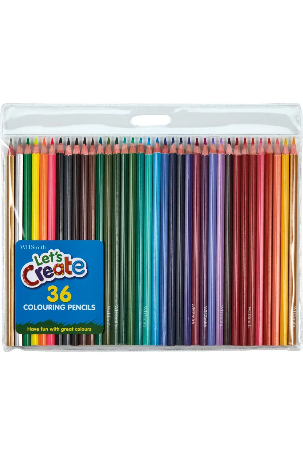 WHSmith Classic Colouring Pencils Pack of 36