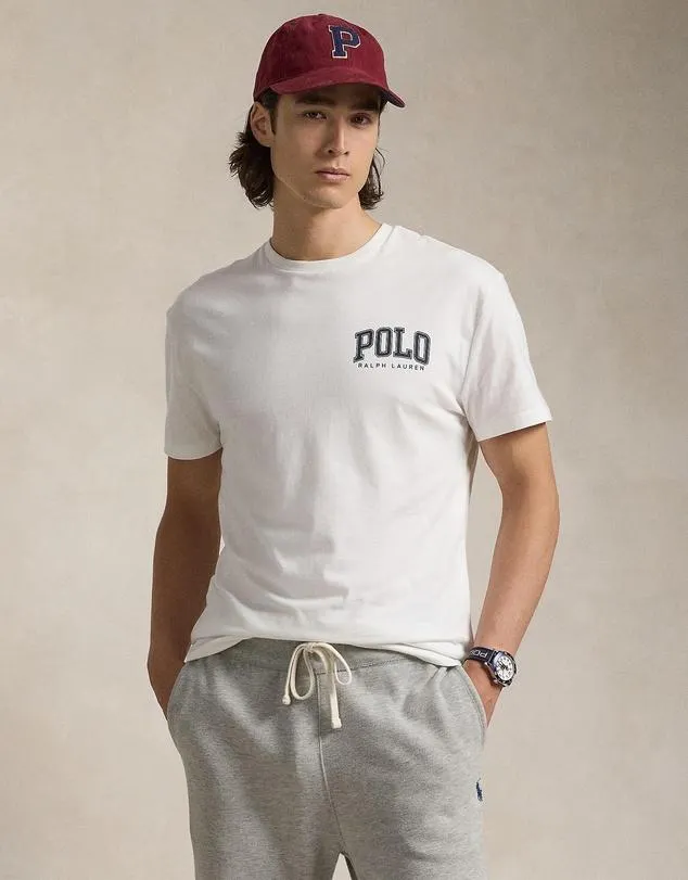 Custom Slim Fit Logo Jersey T-Shirt