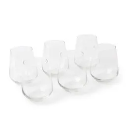 Stevens Stemless Glasses, Set of 6, 450ml