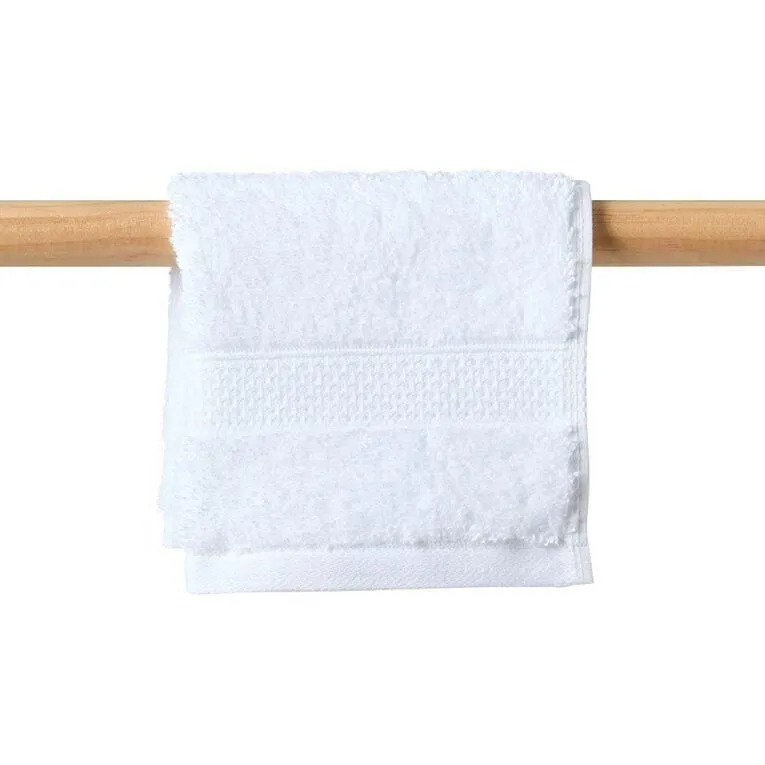 Living & Co Hotel Face Towel White 30cm x 30cm