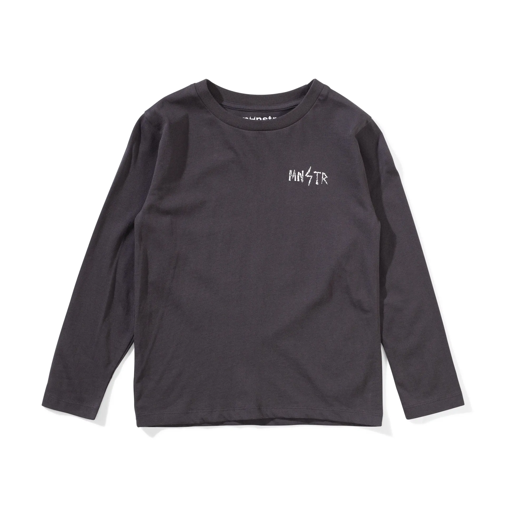 MUNSTER - GRINNER LONGSLEEVE TEE SOFT BLACK