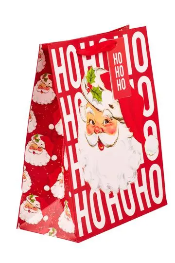 WHSmith Santa Ho Ho Ho Large Gift Bag