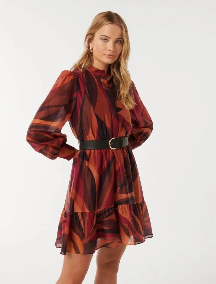 Hollie Blouson Sleeve Mini