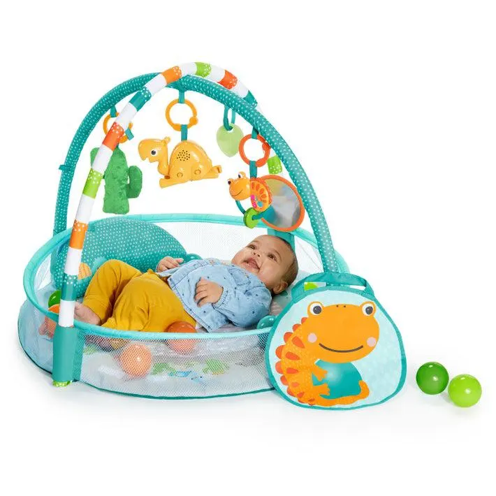 Bright Starts 4-in-1 Rounds Of Fun Activity Gym & Ball Pit