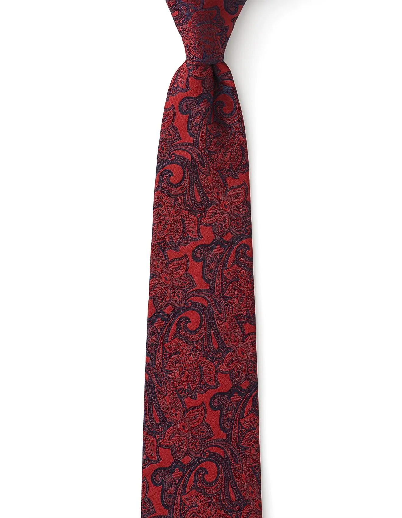 PAISLEY FLORAL 8.5CM TIE