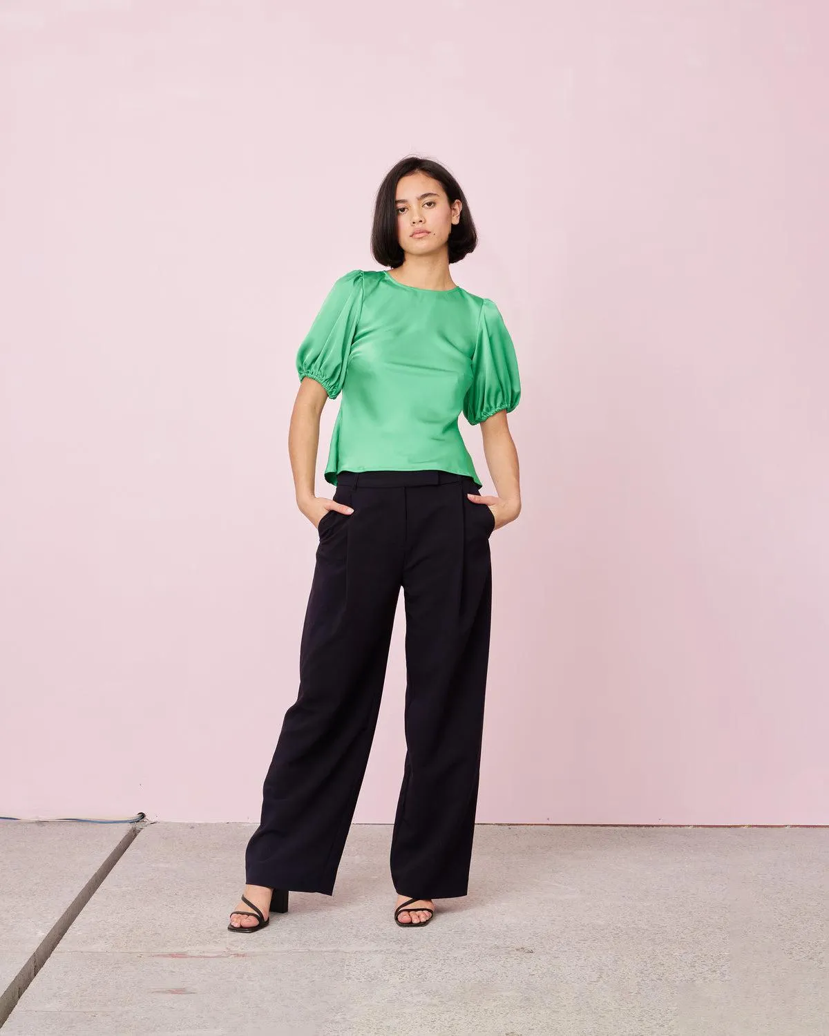 Kendall satin top