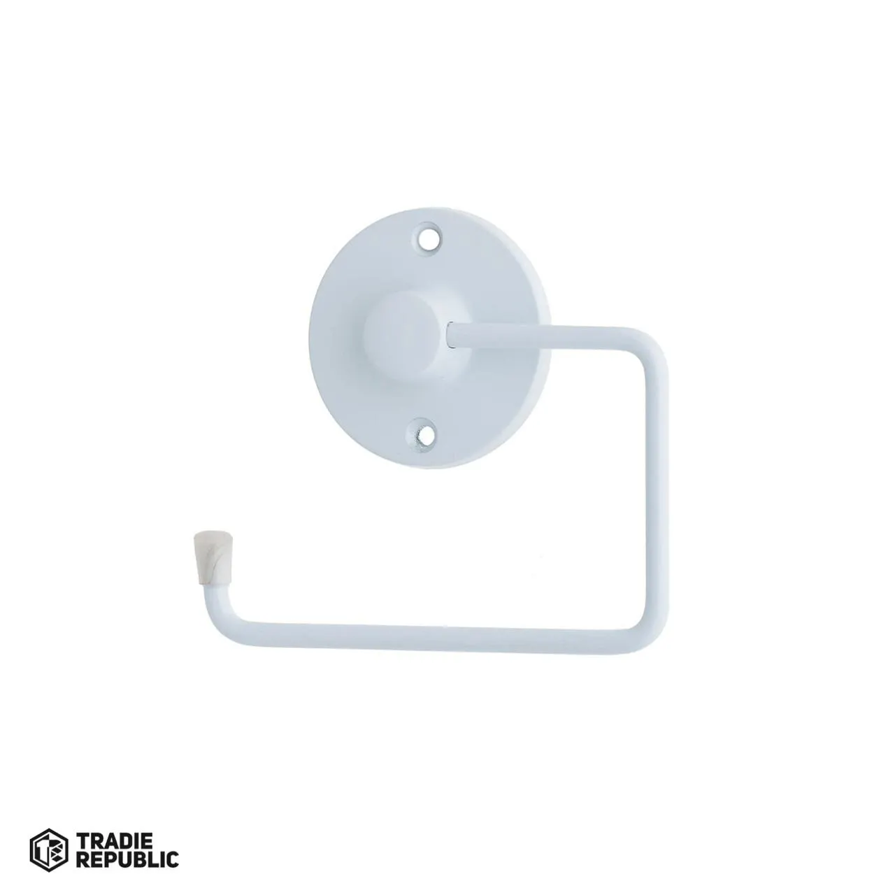 Miles Nelson Toilet Roll Holder White