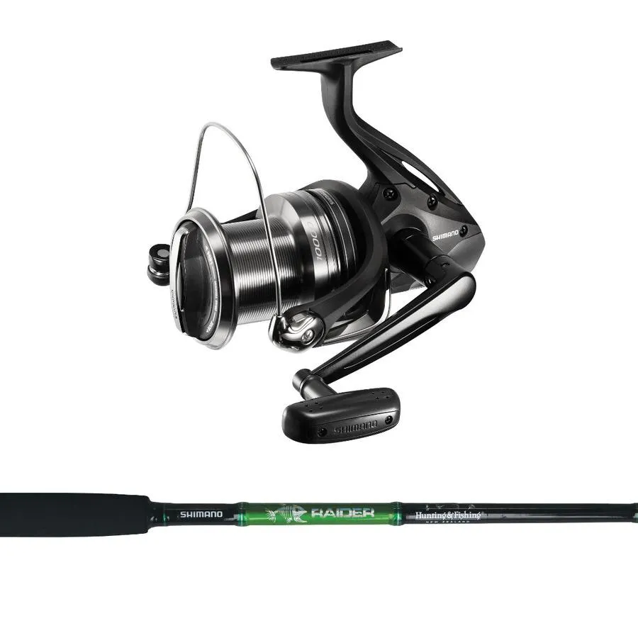 Shimano Beastmaster 10000XB / Raider 12'0" 8-12kg 2 Piece Spin Rod