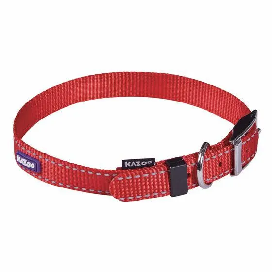 Kazoo Classic Collar Red L