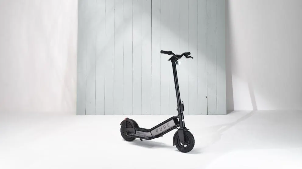 Pure Escape+ Electric Scooter - Black
