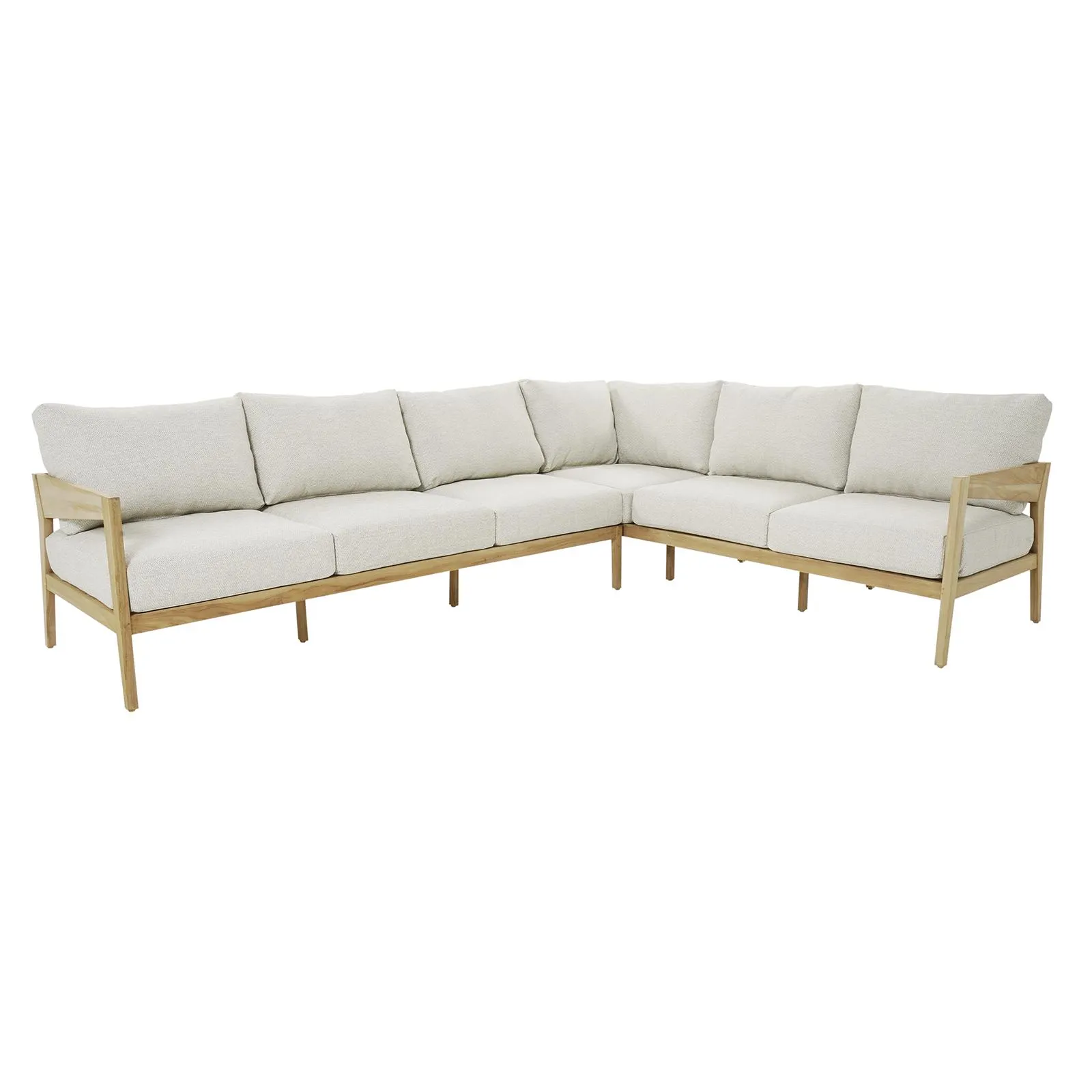Teak - Caldena Outdoor Corner Sofa