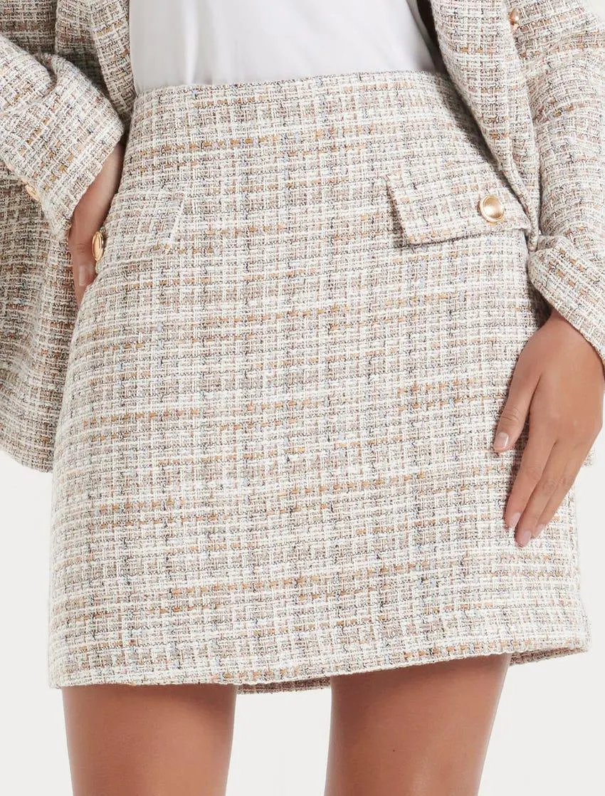 Bree Bouclé Mini Skirt