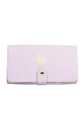 WHSmith Celeste Travel Wallet Lilac & Gold