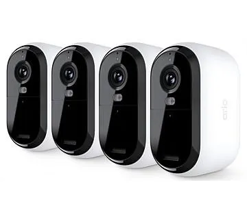 Arlo Essential Outdoor Camera 2K (2nd Gen) 4 Cameras
