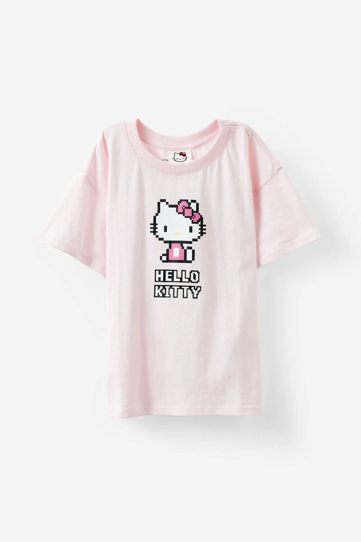 Sanrio Hello Kitty Drop Shoulder Short Sleeve Tee