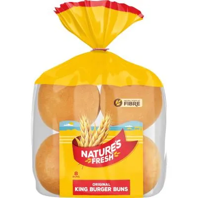Nature's Fresh Original King Burger Buns