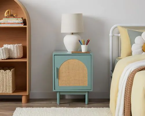 Pippin Bedside Table - Green