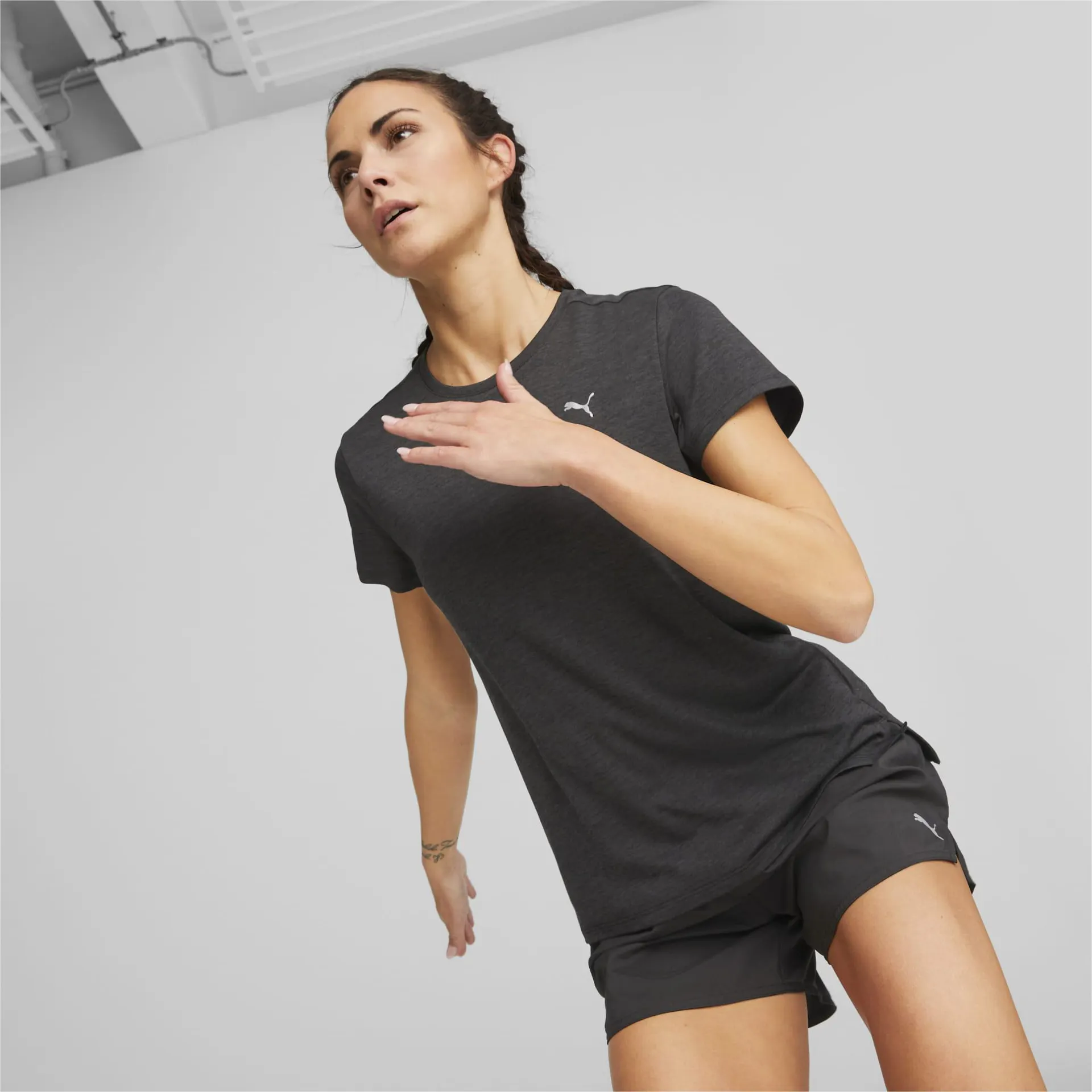 Run Favourite Heather Women's Running Tee