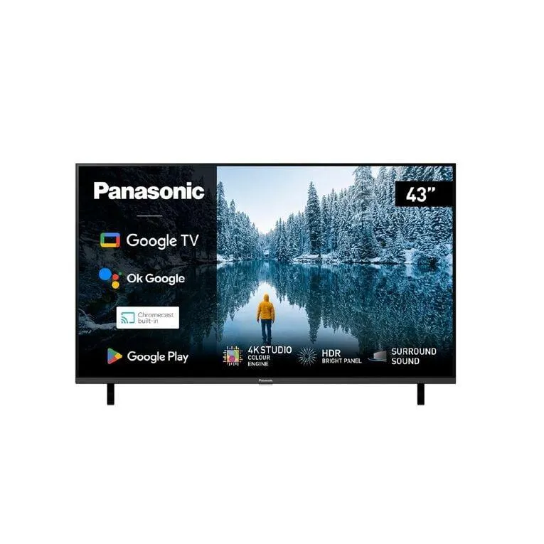Panasonic 43 inch 4K LED TV with Google TV and Chromecast 2024