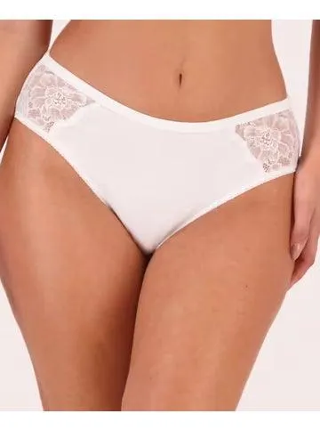 Women's Favourite Lace Side Bikini Brief in White