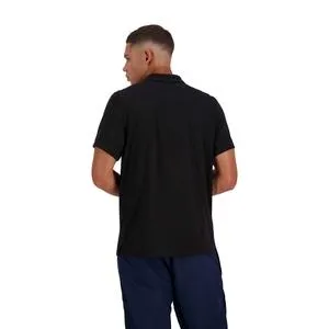 MENS VAPODRI SHORT SLEEVE TEMPO POLO IN BLACK
